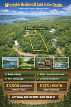 Load image into Gallery viewer, 0.20 Acres in Izard County, Arkansas