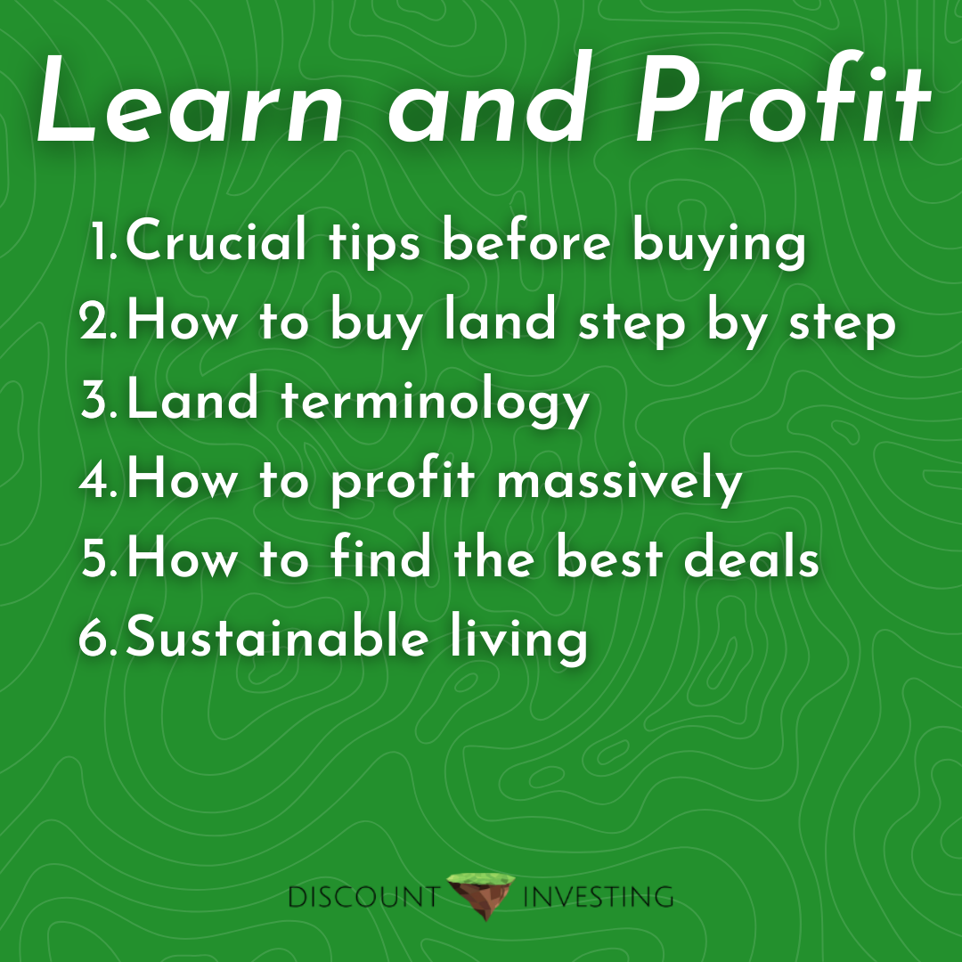 The Land Investing Bible Discount Land Investing