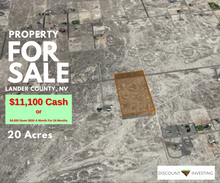 Load image into Gallery viewer, 20 Acres in Lander County Nevada
